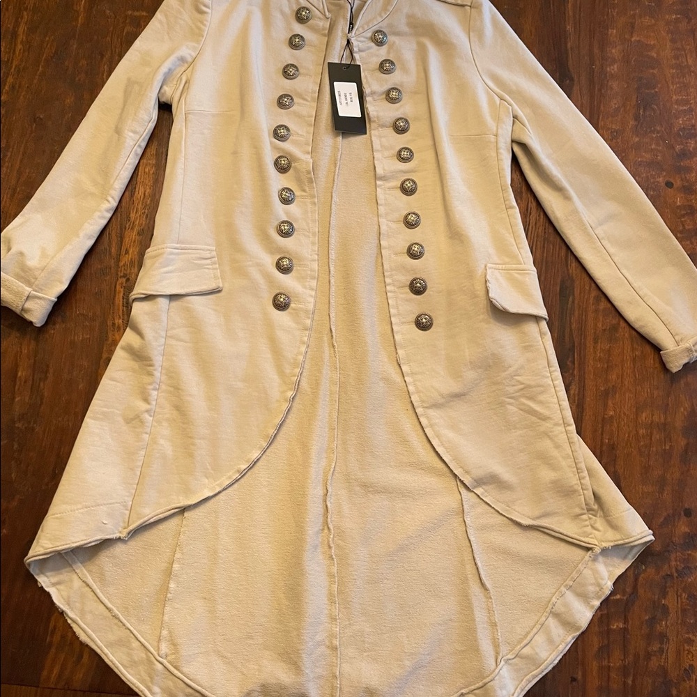 Sgt. Pepper NWT tan coat